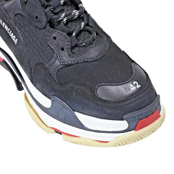 Balenciaga Triple S Lace-Up Trainers Men's Dad Sz42 9 US Used BL-S1205P-B005 - Picture 9 of 10